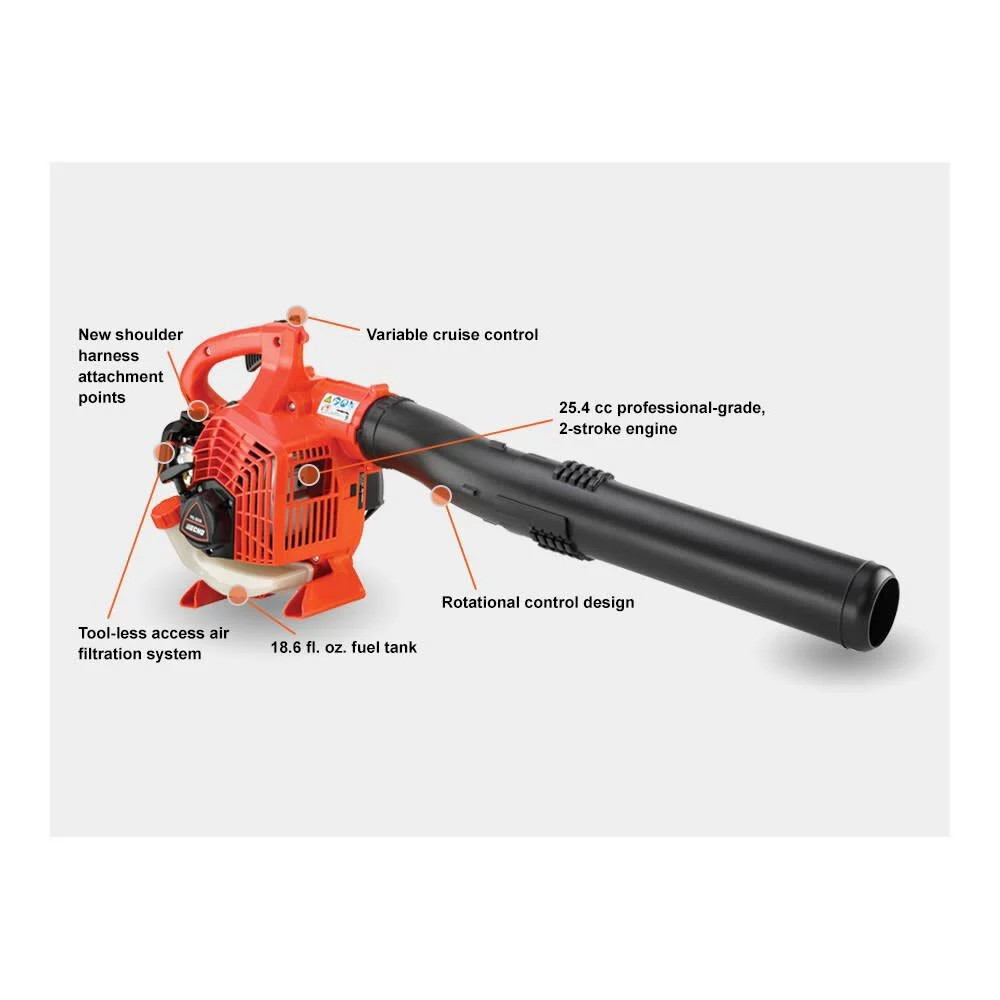 Echo 453 Cfm 25.4 Cc 2-Stroke Engine Gas Powered Handheld Blower