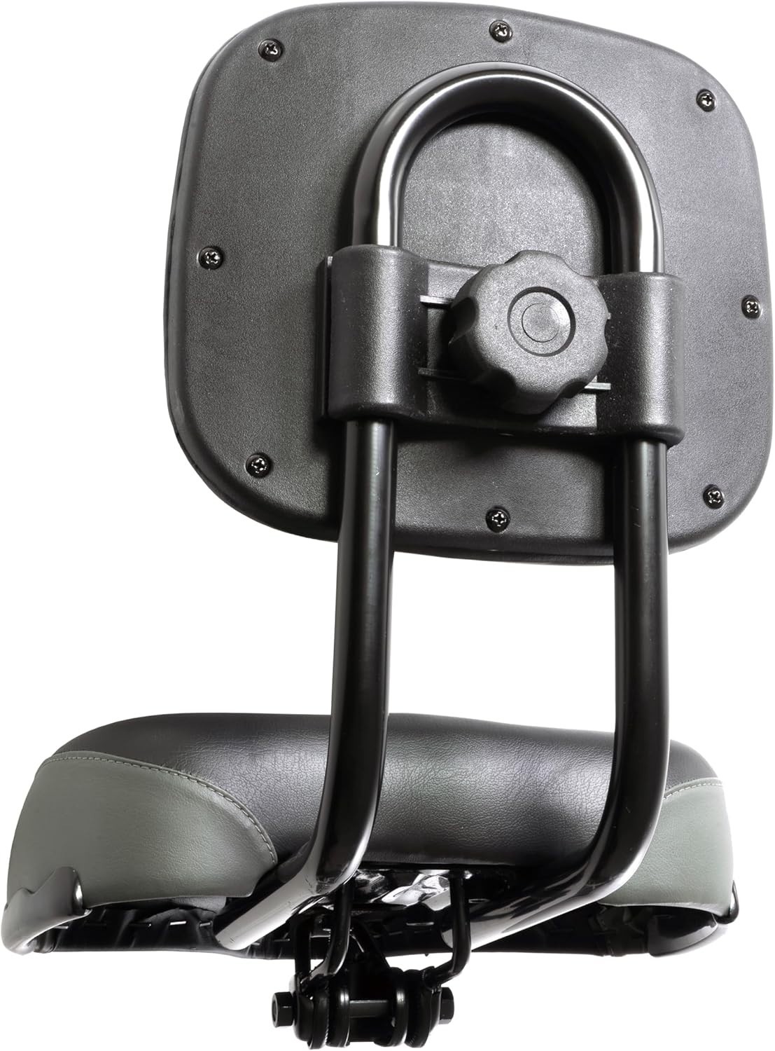 Bike Seat w/ Backrest Extra Wide Padded Saddle,Tools & Microfiber Cleaning Cloth