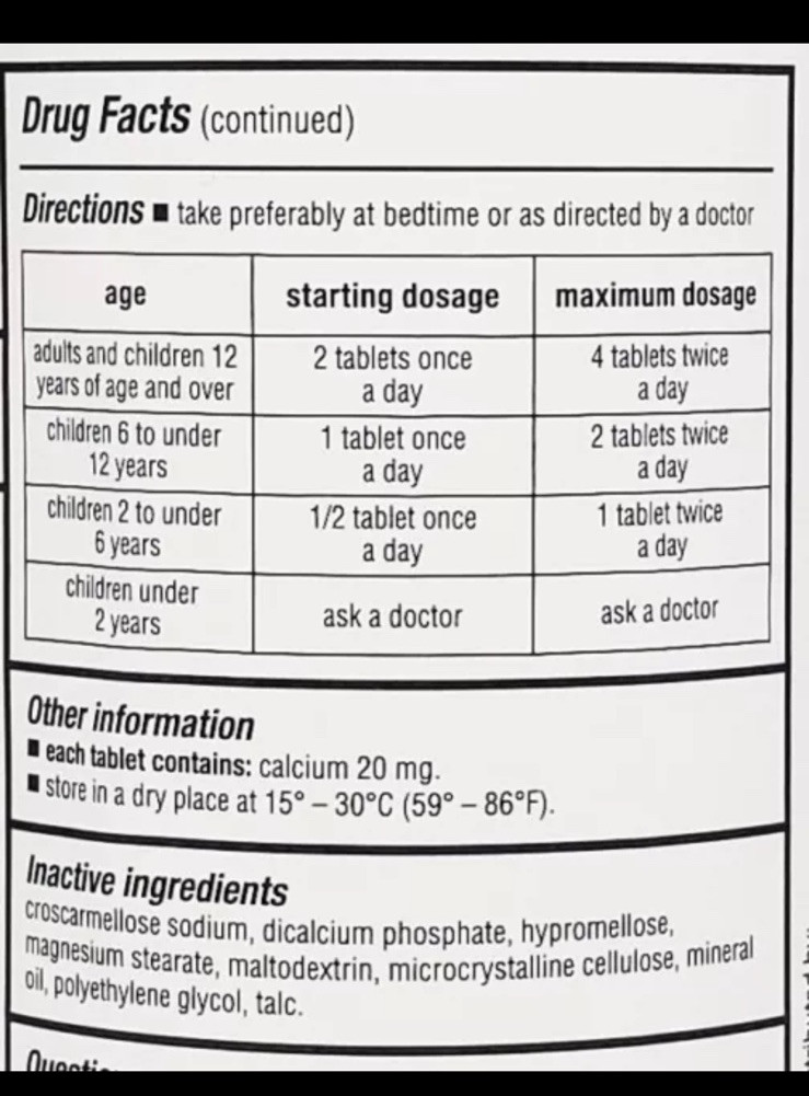 Major Senna 8.6mg Laxative Tablets 1000ct -Expiration Date 01-2027