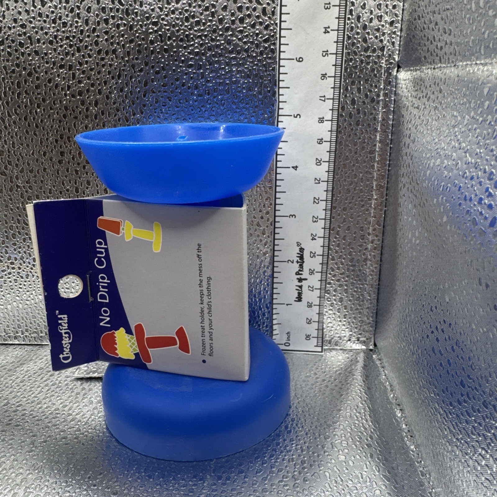 Chesterfield Royal Blue No Drip Frozen Treat Holder - NEW