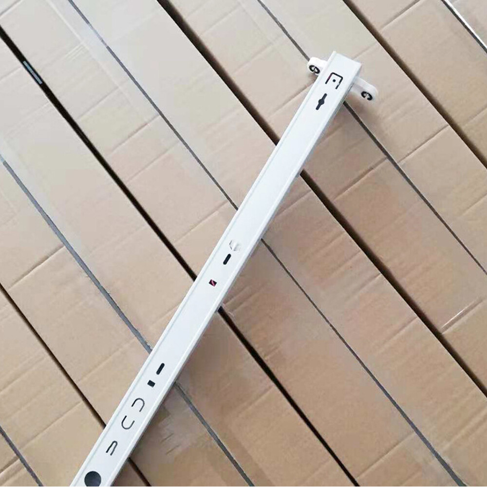 4ft T8 G13 LED Warehouse Store Commercial Light Fixture 2 Bulb Lamp Clear 6500k