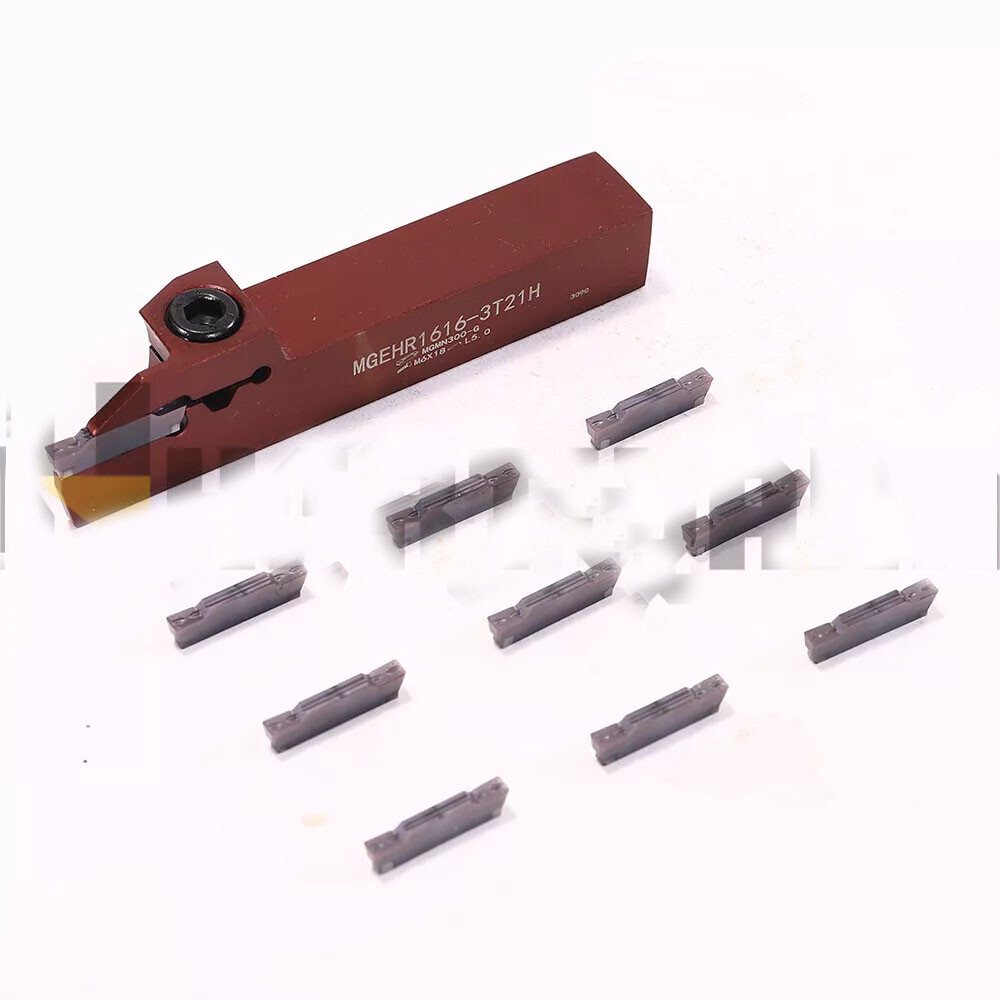 Lathe Grooving Tool Parting Grooving Cut-Off MGMN300-M Carbide Inserts For MGEHR