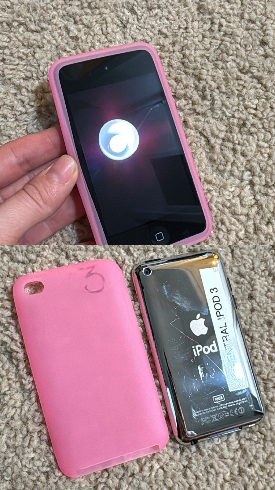 Apple iPod 16GB – Fully Working – Reset – With Case & Charger – Good Condition