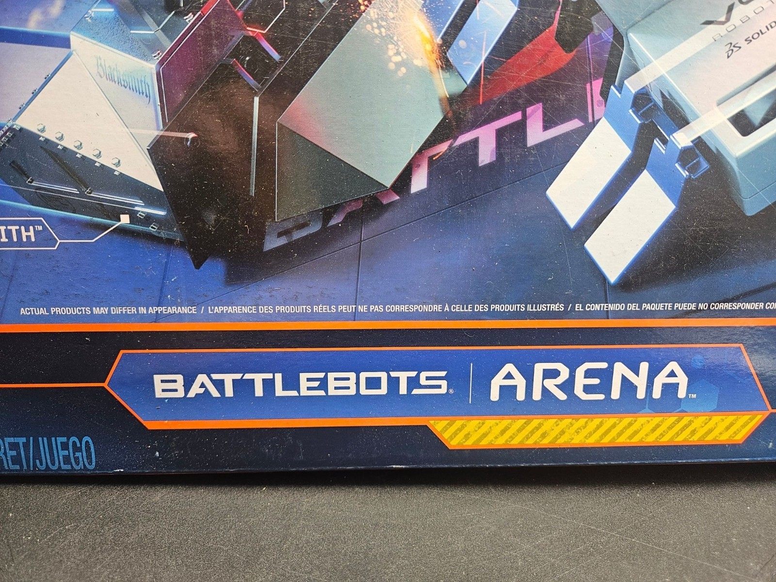 Hexbot BattleBots Arena Remote Control Battling Robots Set Blacksmith & Biteforc
