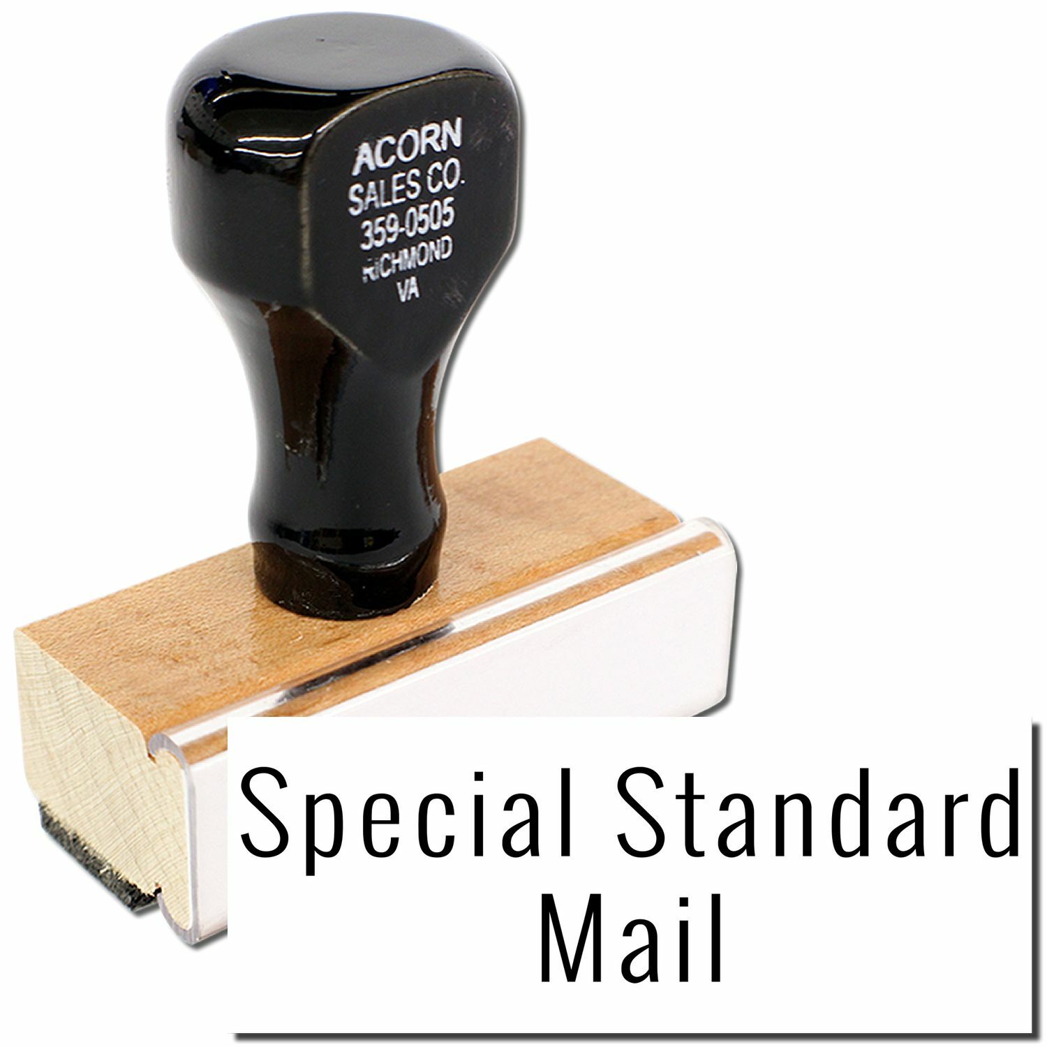 Special Standard Mail Rubber Stamp Size 1/2" Tall x 1-1/2" Wide