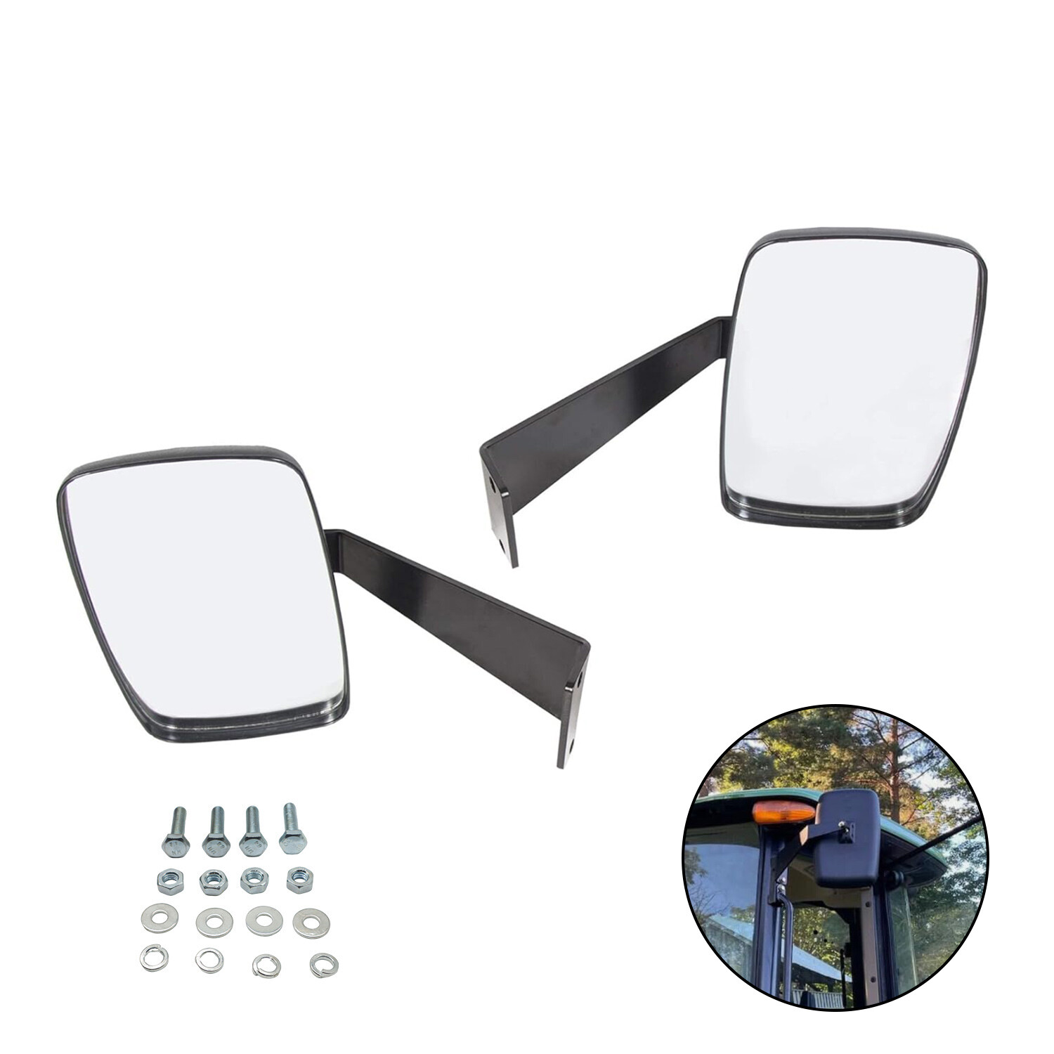 DM2455000 For JOHN DEERE 5000 & 6000 Series Left & Right Value Mirrors