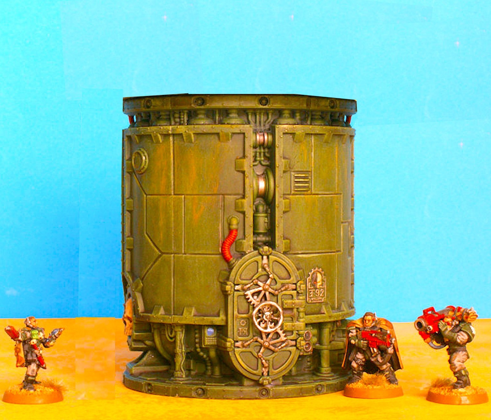 SECTOR MECHANICUS: FERRATONIC TANK TERRAIN Frame~GW Games Workshop WARHAMMER 40K