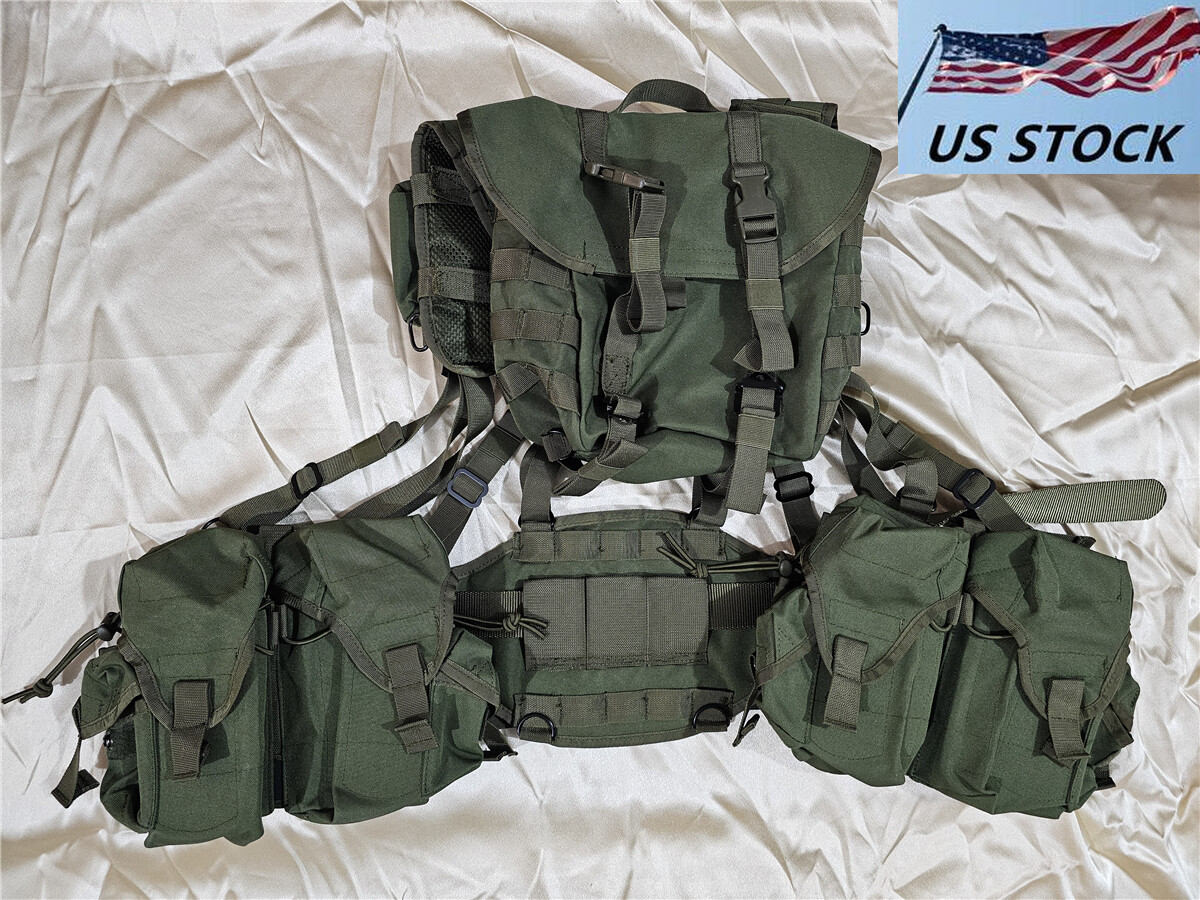 Russian SMERSH M1 Tactical Chest Rig Molle Set AT Green Set For 7.62