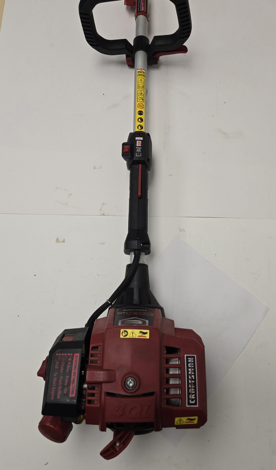 CRAFTSMAN GAS TRIMMER. 4-CYLCE 26.5cc.