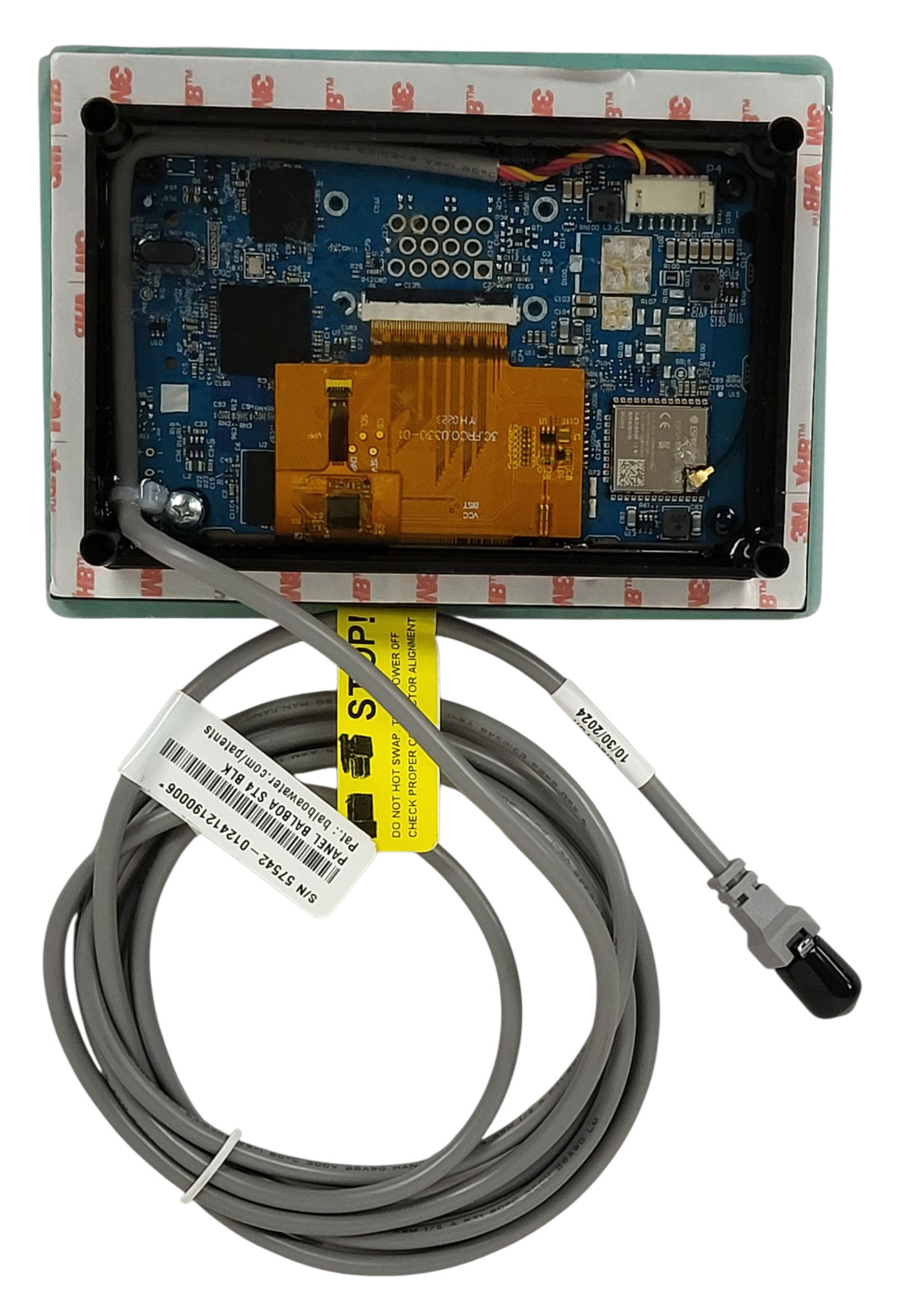 NEW Balboa 57542-01 Topside Control Black ST4 SpaTouch 4 Touchscreen