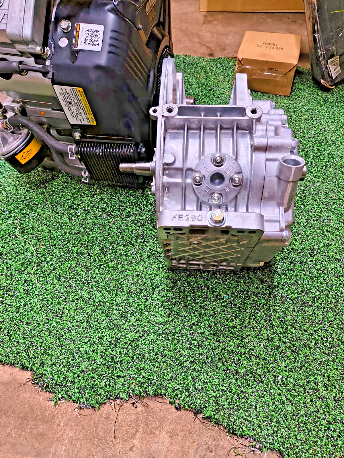 KAWASAKI FE260 SHORT BLOCK ENGINE 59341-2112 FOR JOHN DEERE GATOR EZGO GOLF CART