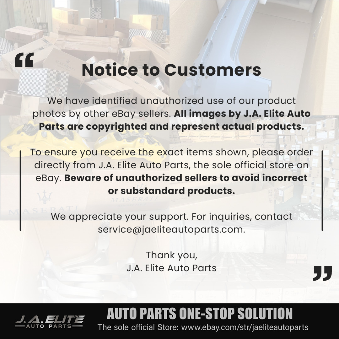 Genuine Oil & Air & AC Filters for Maserati V6 Gas Ghibli Quattroporte & Levante