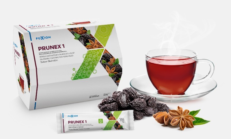 Fuxion Prunex 1 Detox, Limpieza de Colon, 28 sachets.