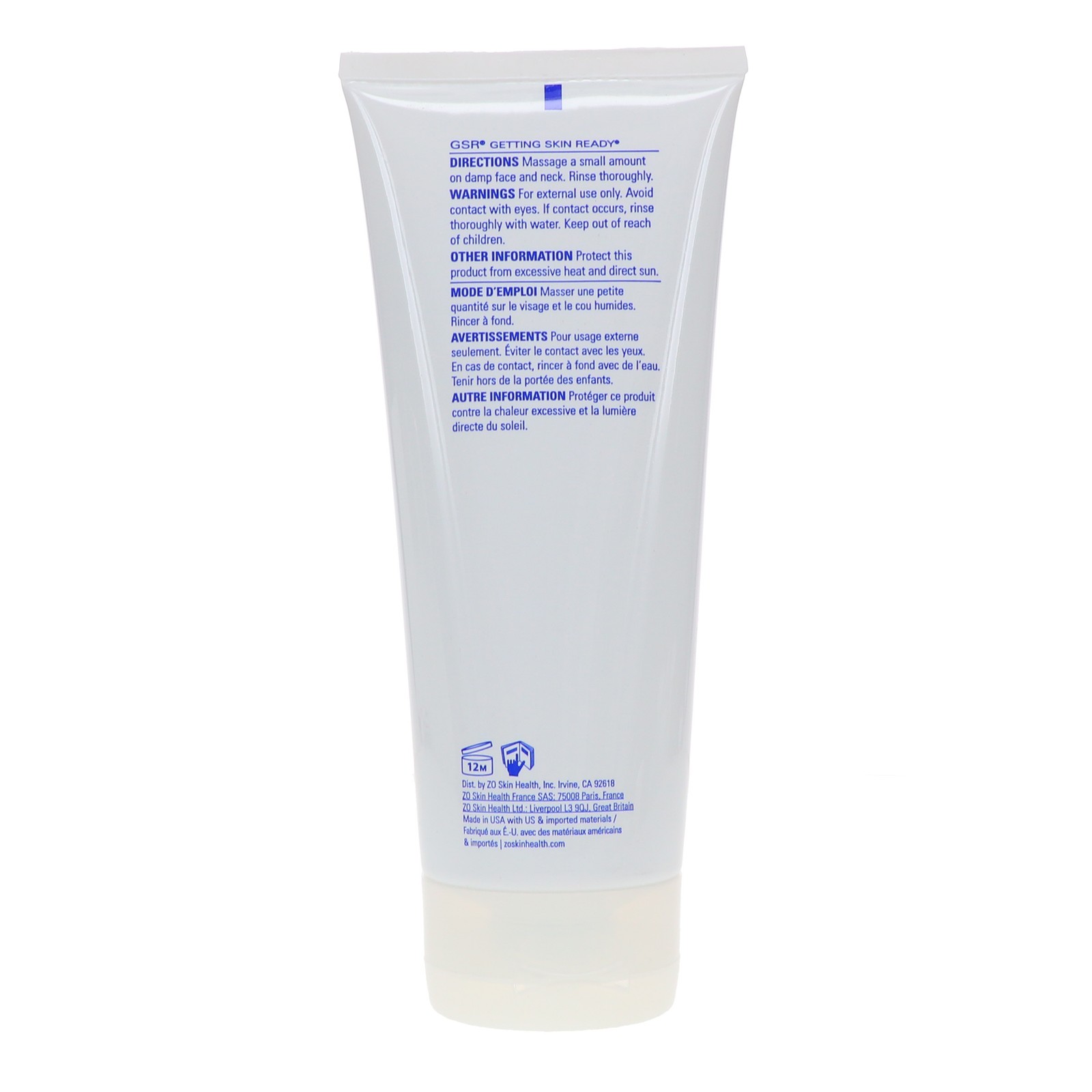 ZO Skin Health Exfoliating Cleanser Normal to Oily Skin 6.7 oz