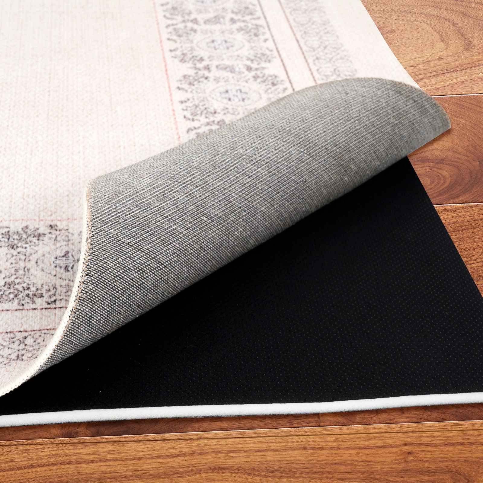 SLSY Rug Pad Cushioning Carpet Pad Mats 8'x5'/9'x6'/10'x8'/12'x9' Dual-Surface