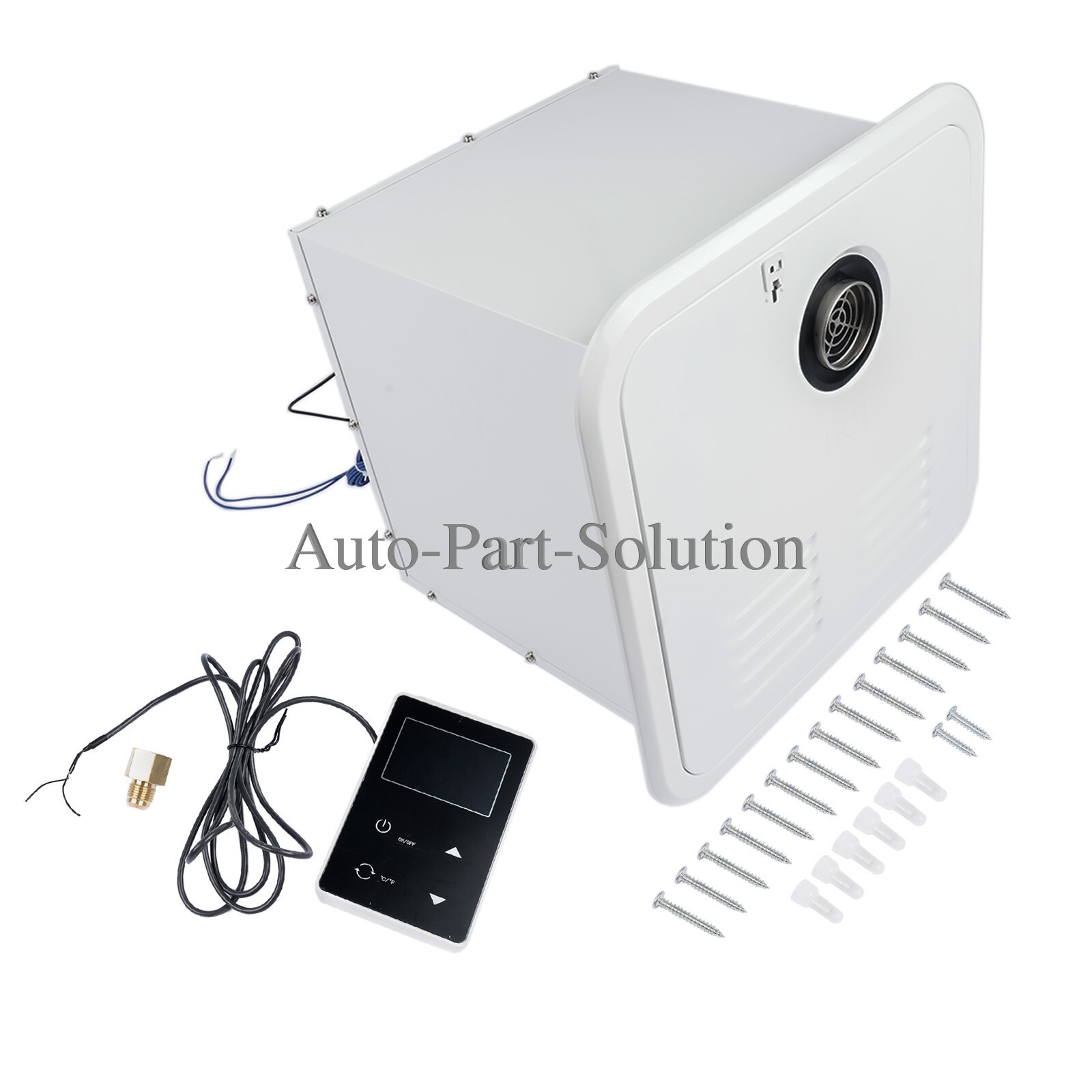 RV Tankless Water Heater Propane Gas 3.9GPM 55000BTU with Controller