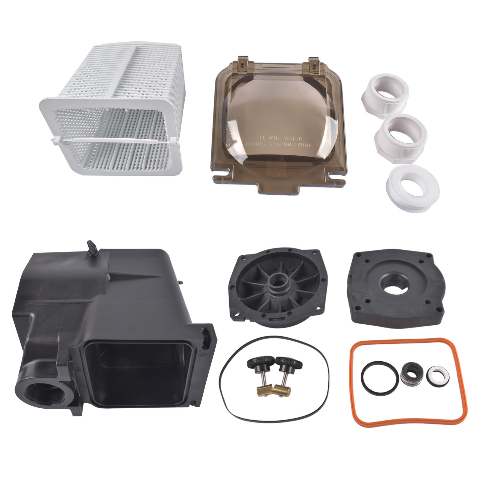 Pool Pump Strainer Housing for Hayward Super Pump SP1600X SP2600X Series, 2x2"