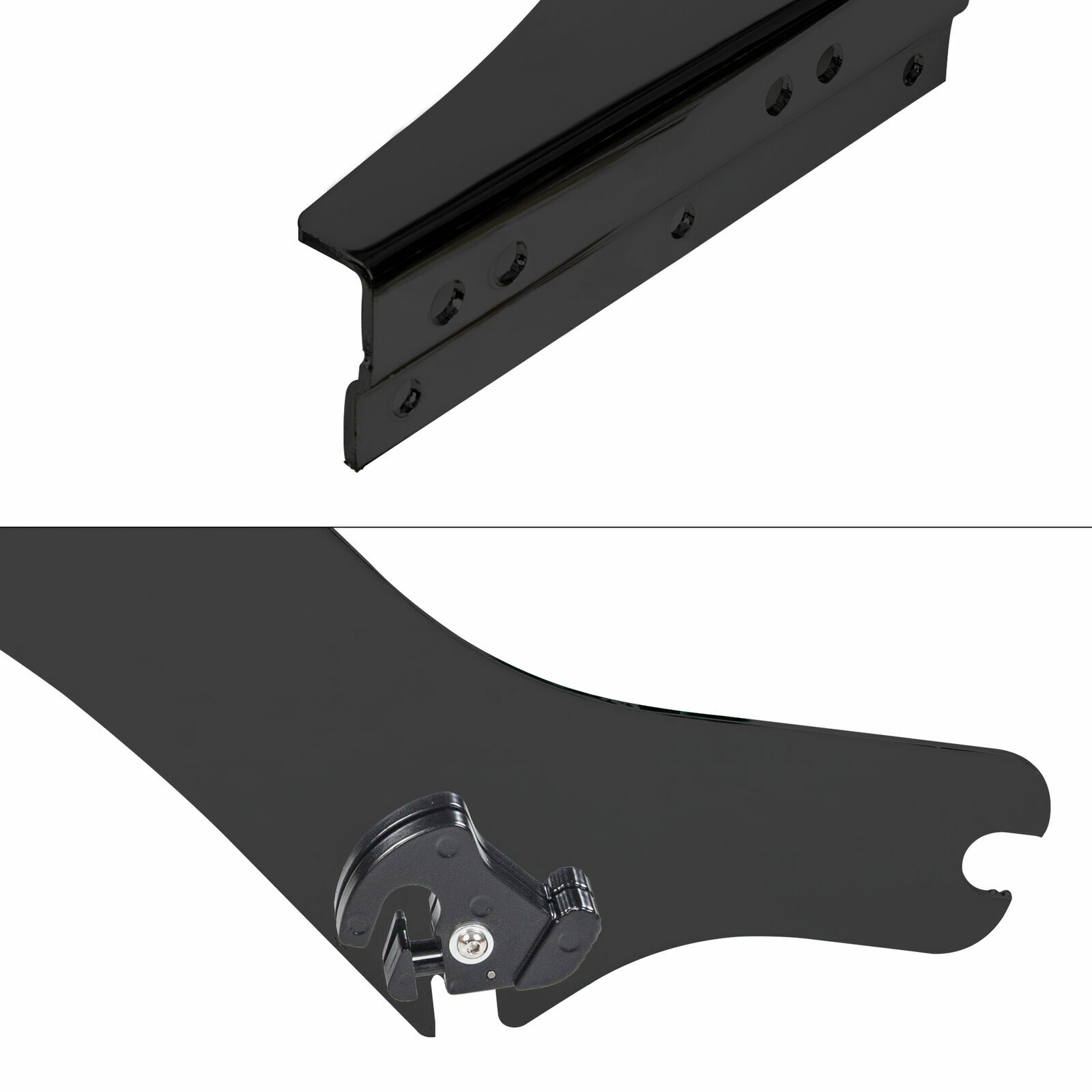 Two Up Tour Pack Pak Trunk Mount Bracket Rack for Harley Electra Glide Road King