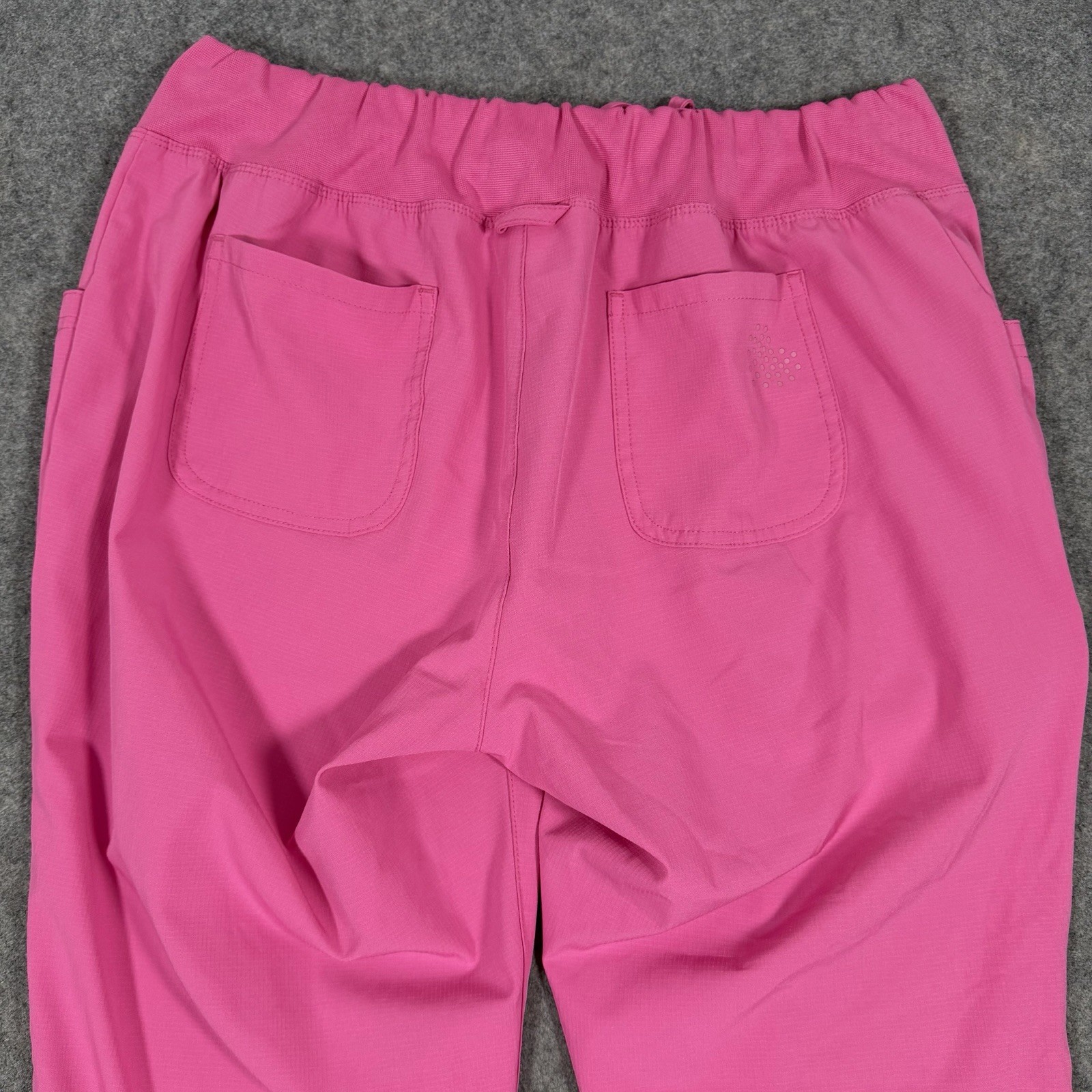 Heart Soul Scrubs Pants Women's Size Large Petite (Actual Fits W34xL29) Hot Pink