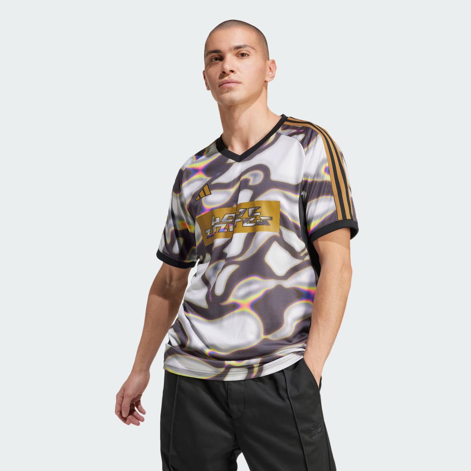 NWT Men's Adidas Tiro Pride All Over Print Jersey IW3955