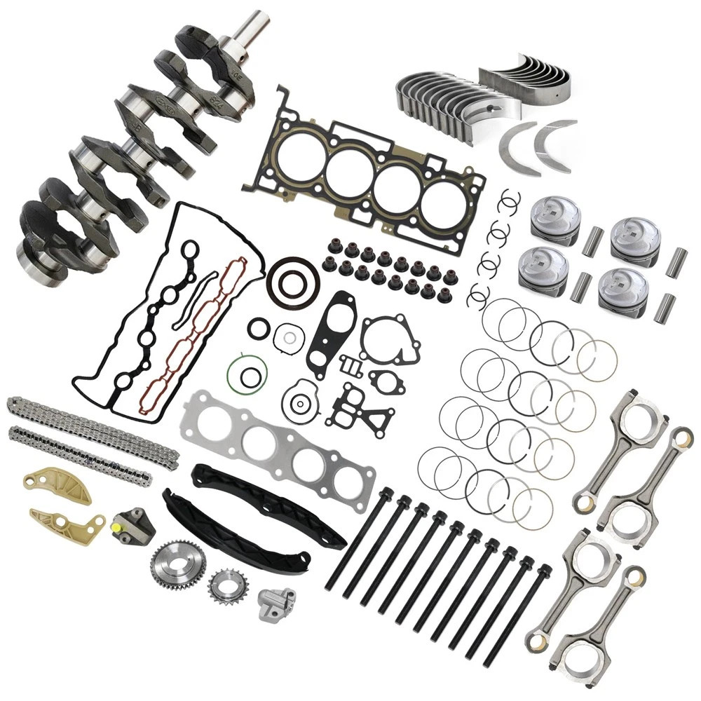 For HYUNDAI KIA 2.4L G4KJ Engine Rebuild Kits Crankshaft Con Rods Timing Kit