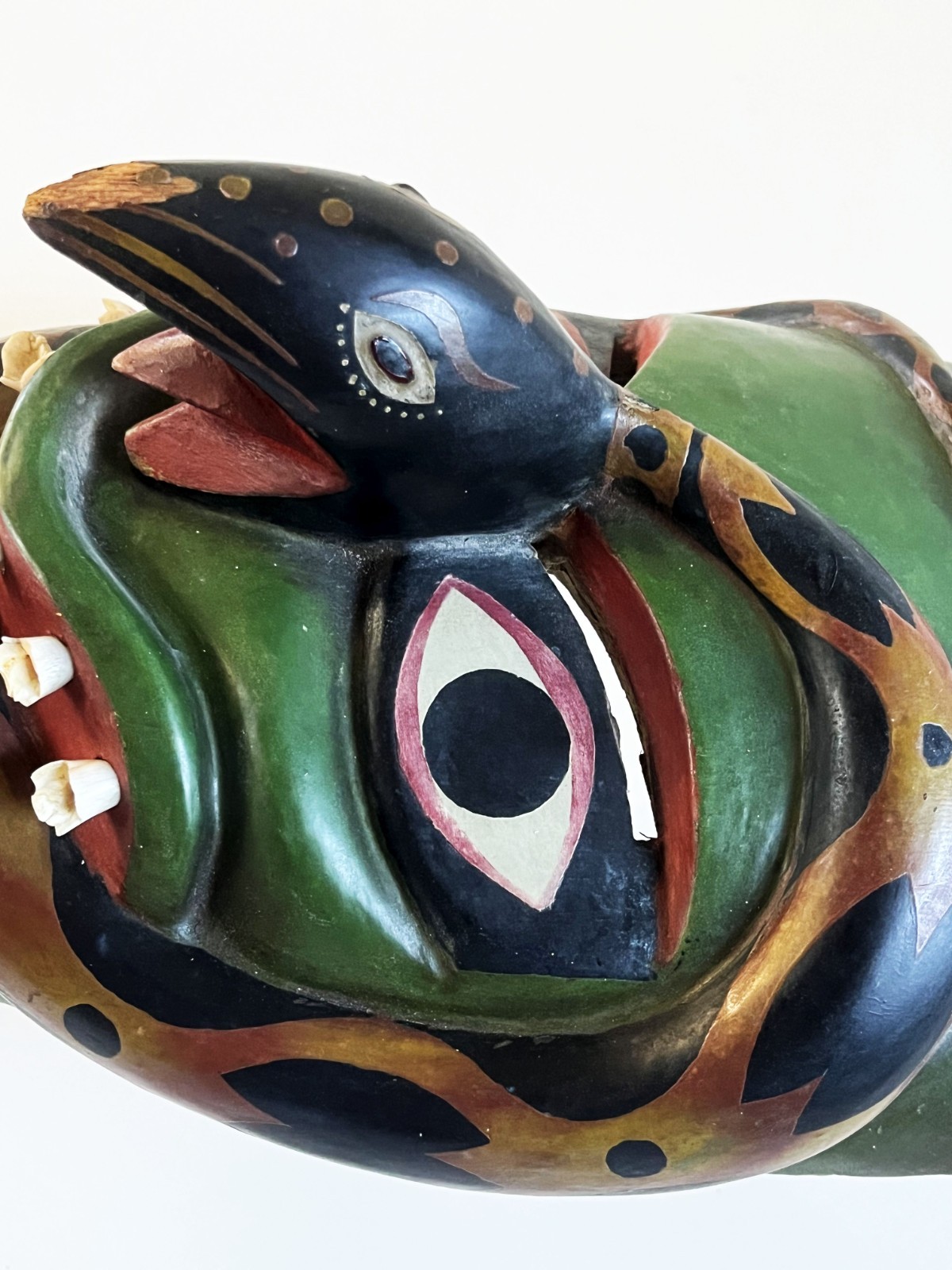 VICTORIANO SALGADO URUAPAN MICHOACAN XL 11" FECUNDIDAD FERTILITY WOOD MAQUE MASK