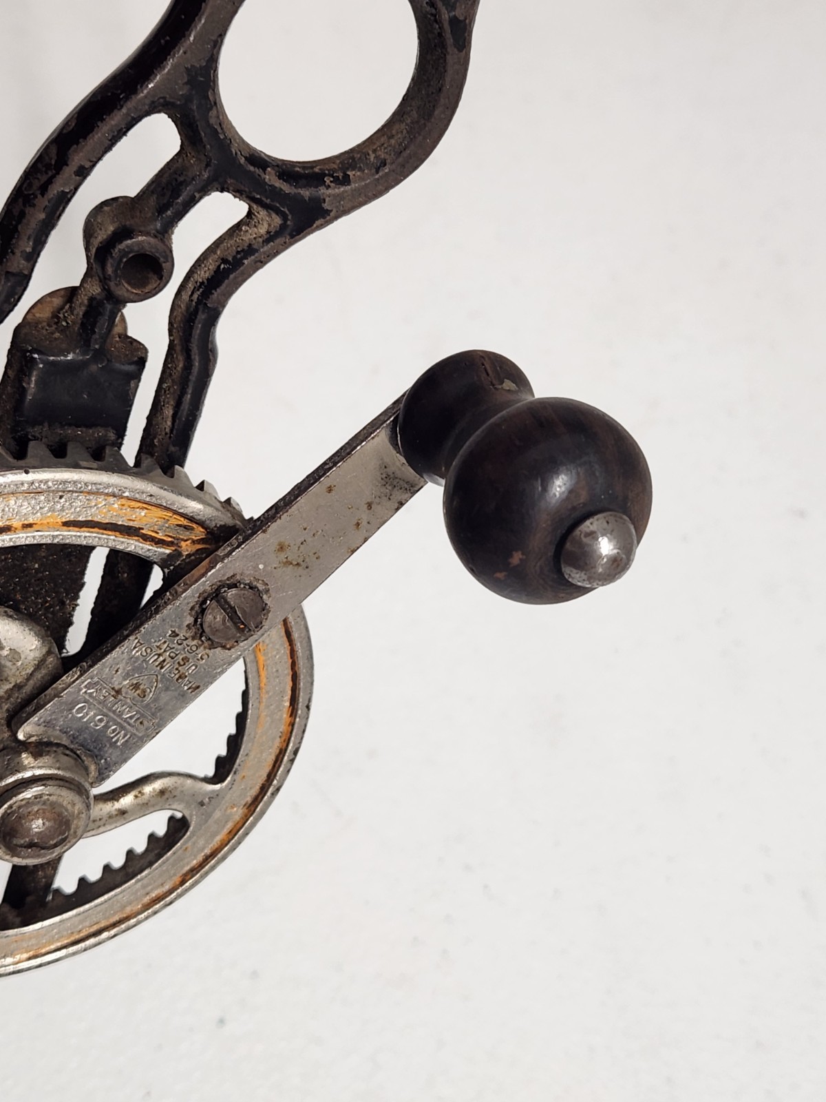 Vintage Stanley Tools No. 610 Pistol Grip Hand Drill (Sweetheart)