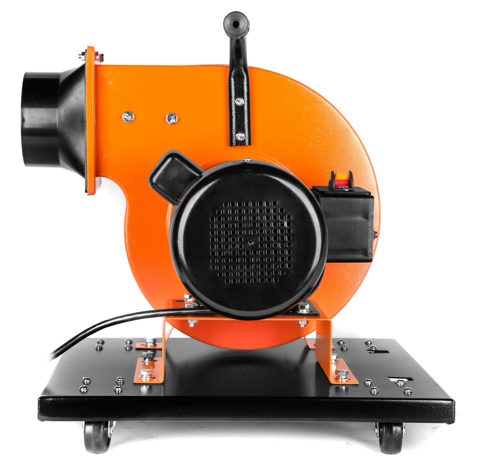 7.4A Rolling Dust Collector w/ Induction Motor,15-Gallon Bag/Optional Wall Mount