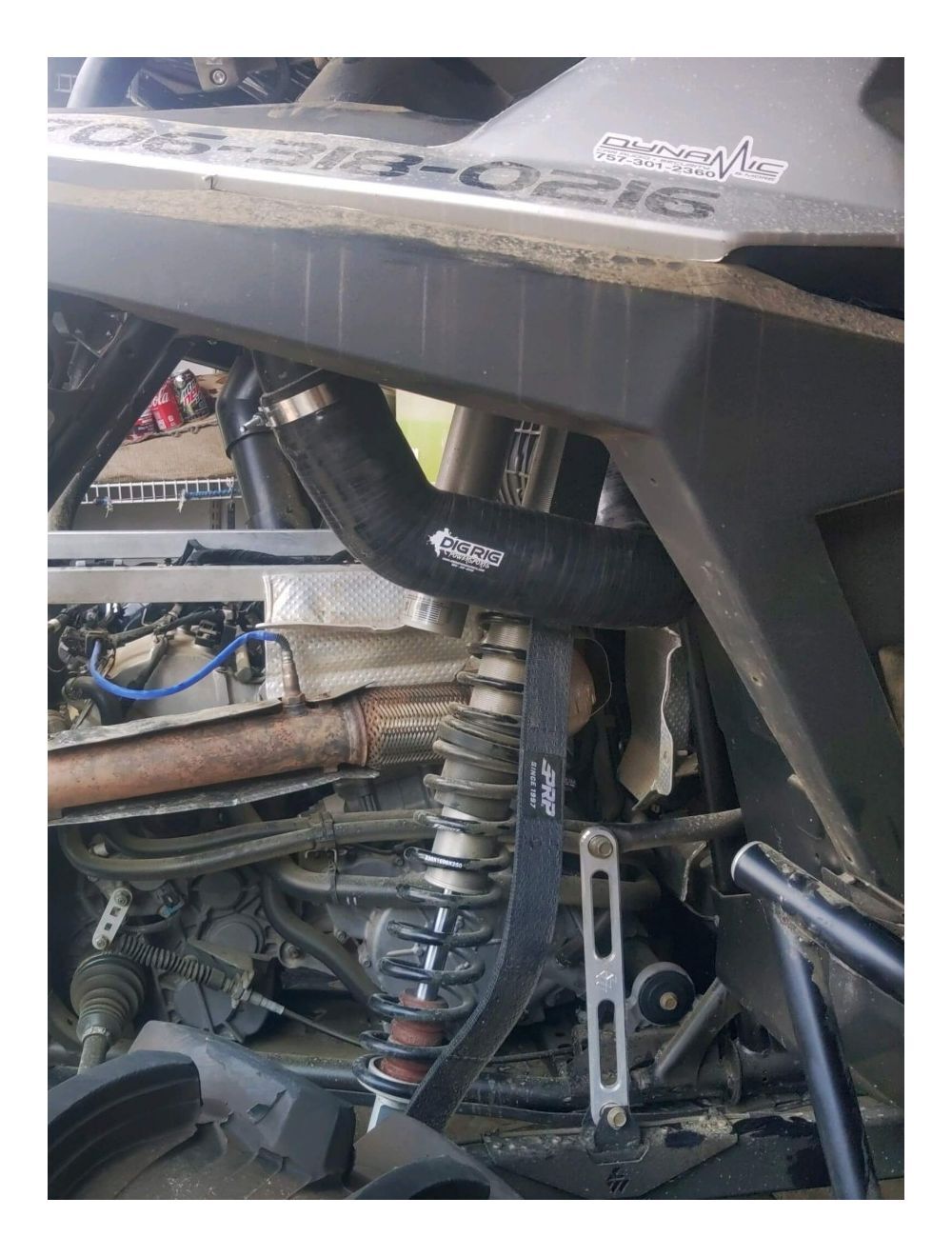 Dig Rig Charge Air Tube Kit for Polaris RZR Pro XP / Turbo R