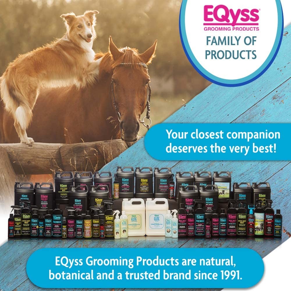 EQyss Micro-Tek Medicated Horse Care Bundle Shampoo and Spray Equine Grooming
