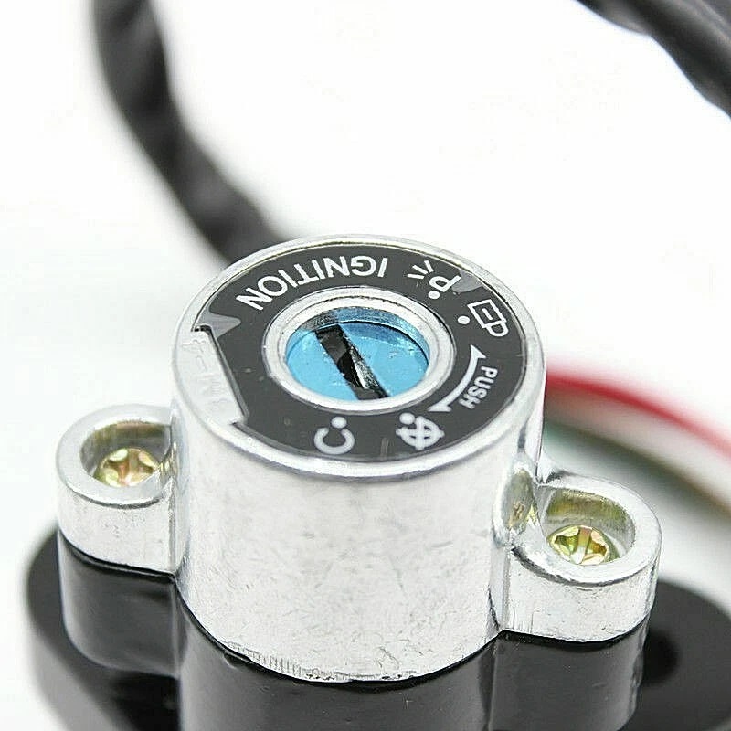 Fit For Suzuki GSXR600 750 1000 SV650 Ignition Switch Fuel Gas Tank Cap Lock Key