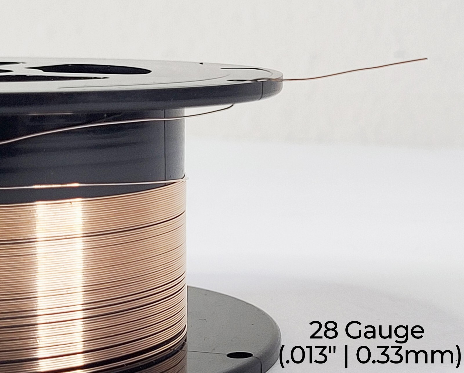14/20 Rose Gold-Filled Wire | Round | Dead Soft | 10-30 Gauge | 1-10 ft | USA