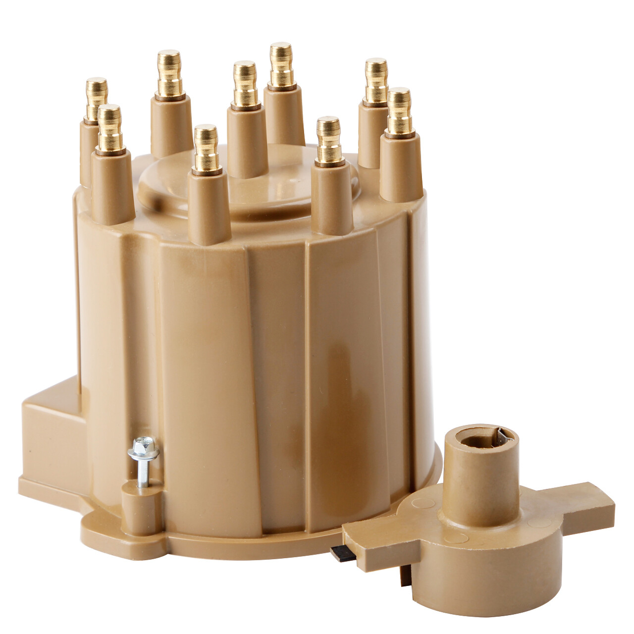 Distributor Cap+Rotor Button Kit For Chevy Pontiac GMC HEI 305 350 454 5.7L 5.0L