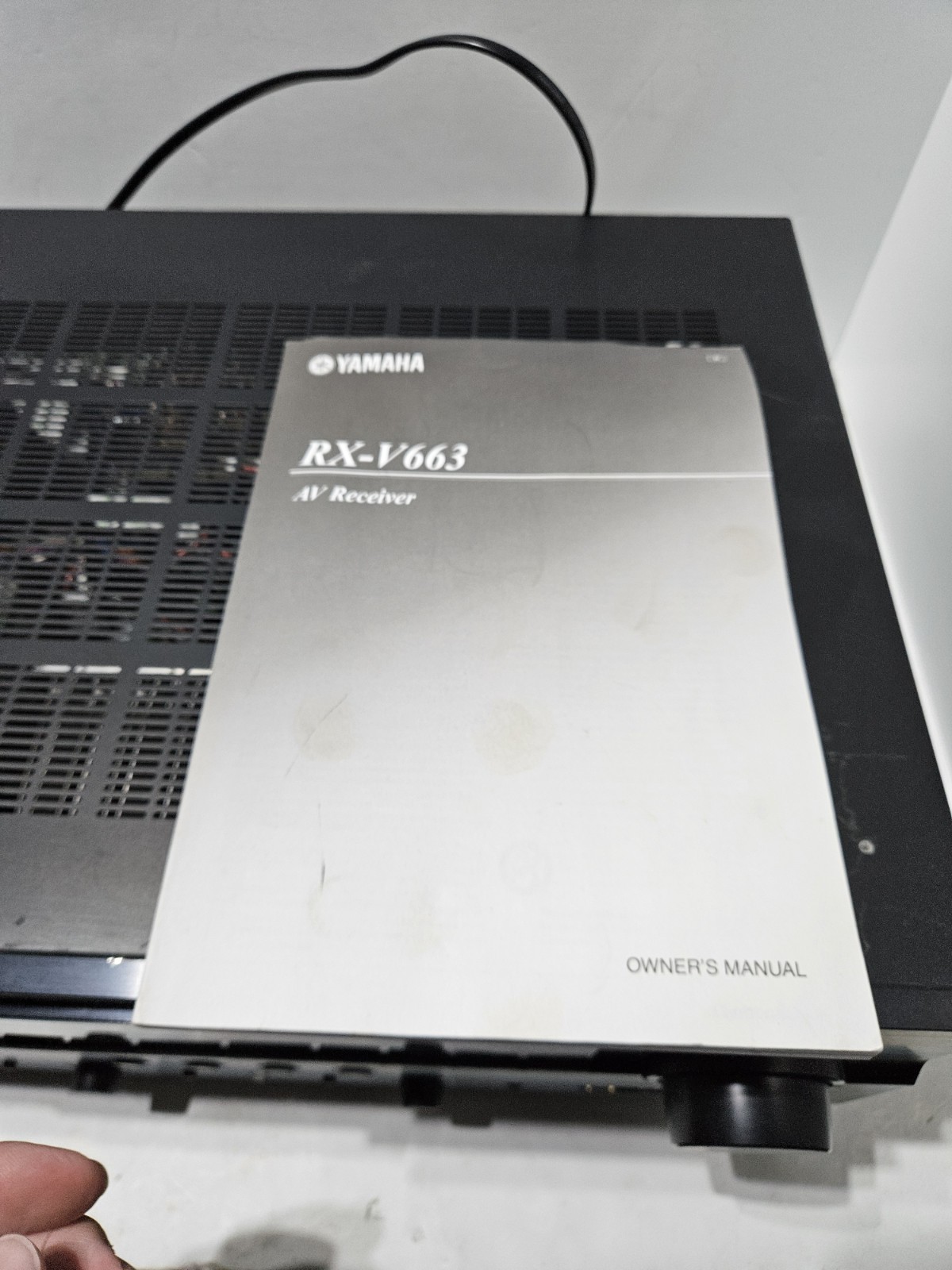 Yamaha RX-V663 7.2 Channel Natural Sound AV HDMI Home Theater Stereo Receiver