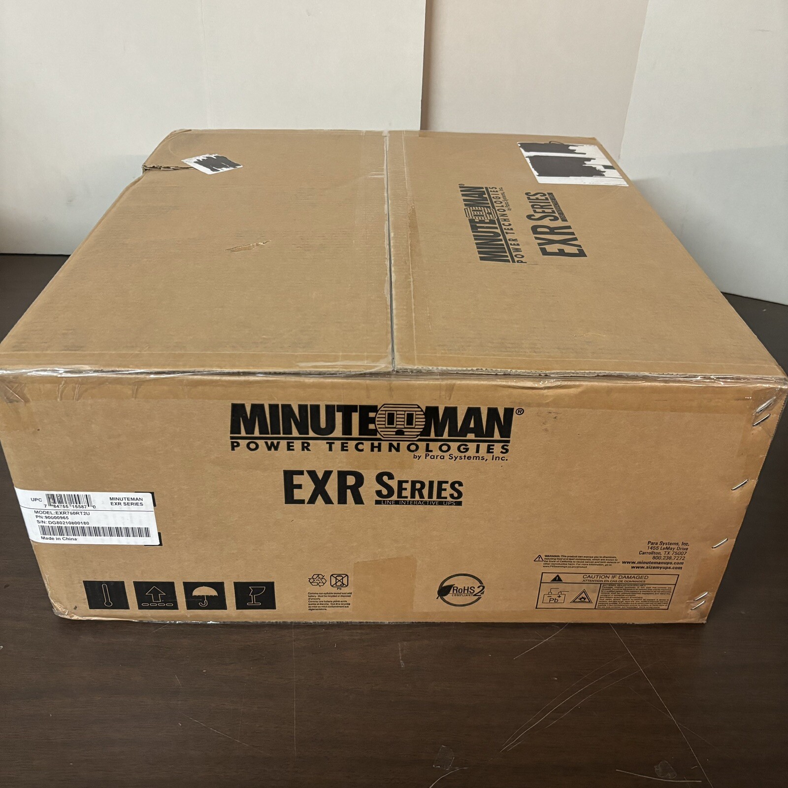NEW Minuteman EXR750RT2U EXR Line Interactive Uninterruptible Power Supply