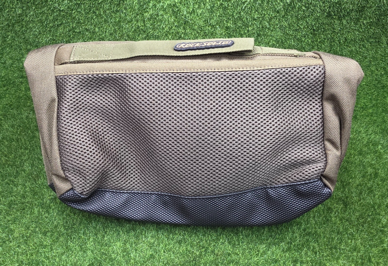 Quake #91007-7 Rock Solid Large H-Bag Shooting Rest Brown (No Fill/Bag Only)