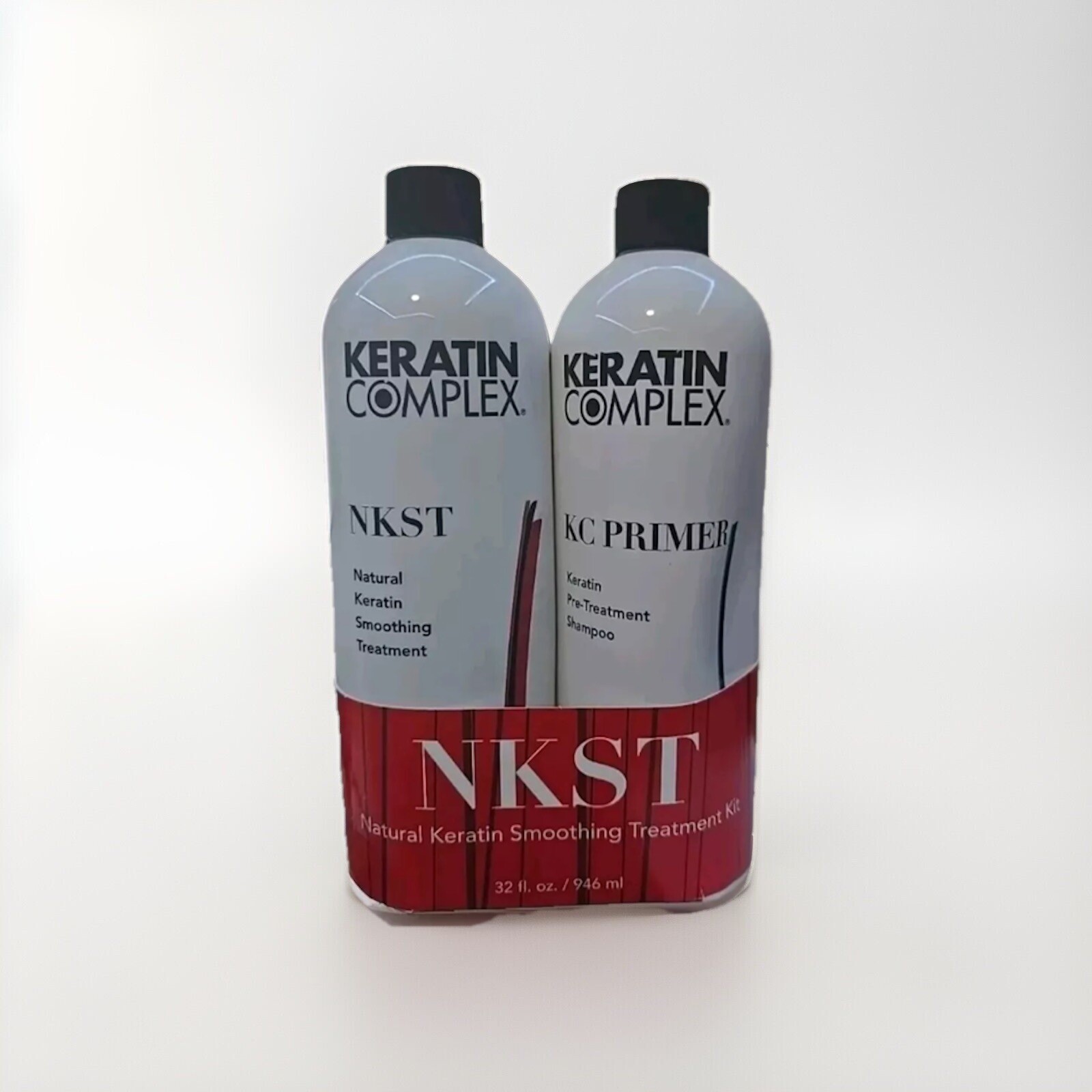 Keratin Complex Natural Keratin Smoothing Treatment Kit (NKST), 16 Oz x 2 Sealed