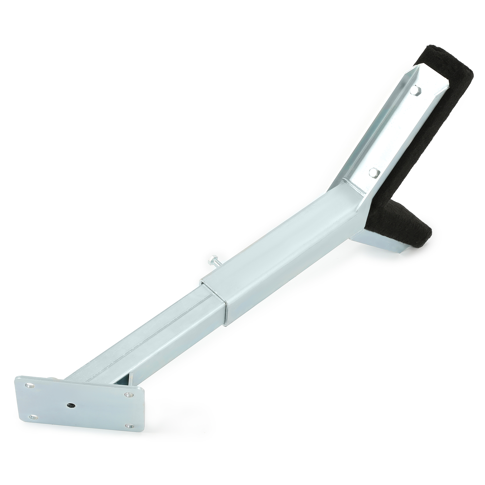 Adjustable Bow Rest Catcher Assembly For Boat Trailer Zinc-Plated Post Carpeted