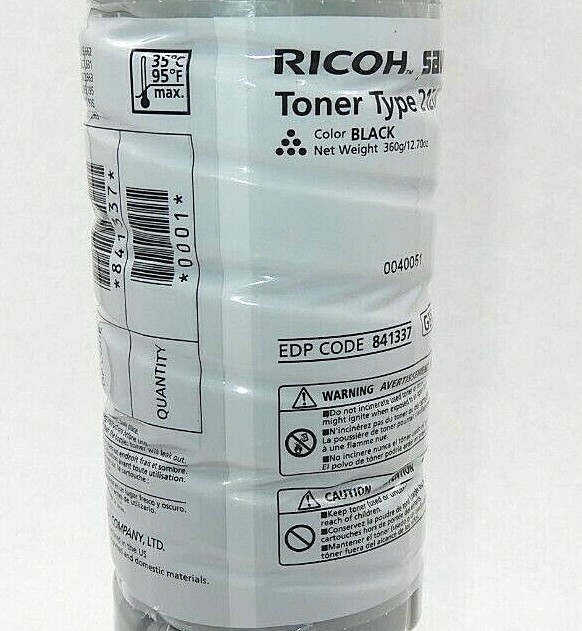 OEM GENUINE RICOH SAVIN LANIER TONER TYPE 2120D/25227 SINGLE BOTTLE EDP: 841337