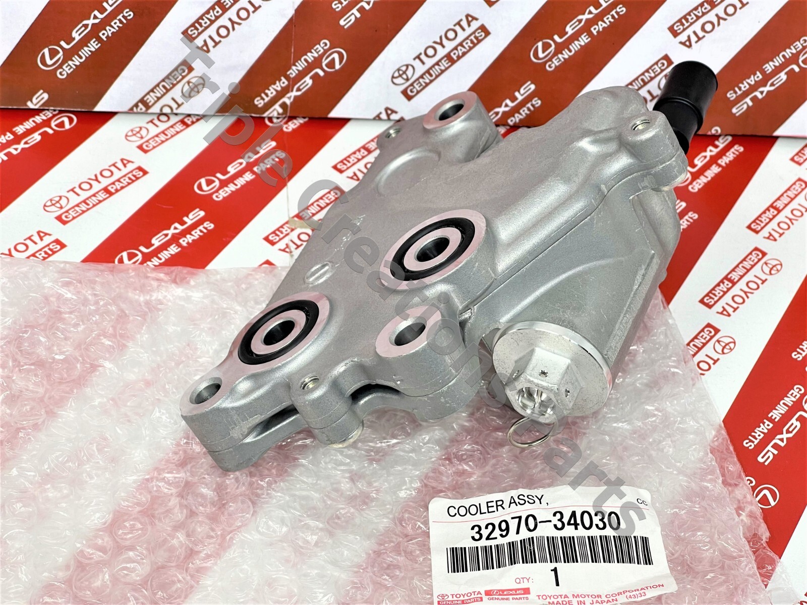 GENUINE Toyota OEM COOLER ASSY TRANSMISSION OIL WITH THERMOSTAT 32970-34030