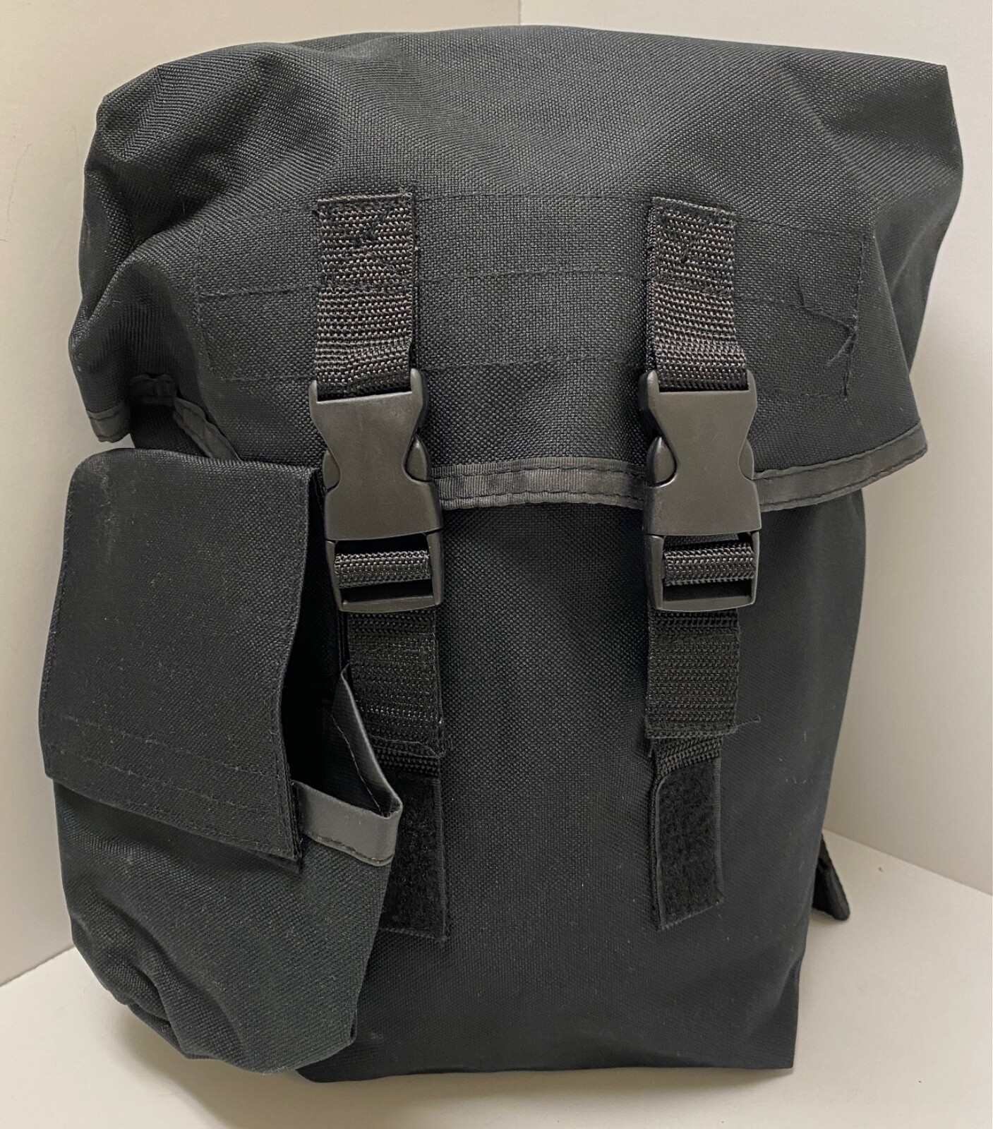 Black Tactical Drop Leg Gas Mask Pouch - Utility Pouch - Brand New
