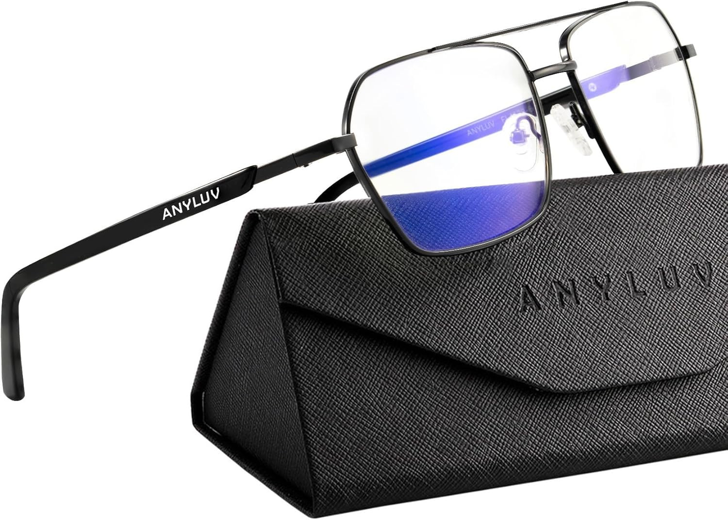 ANYLUV Blue Light Glasses Men/Women, Blue Light Blocking Glasses, Computer Scree