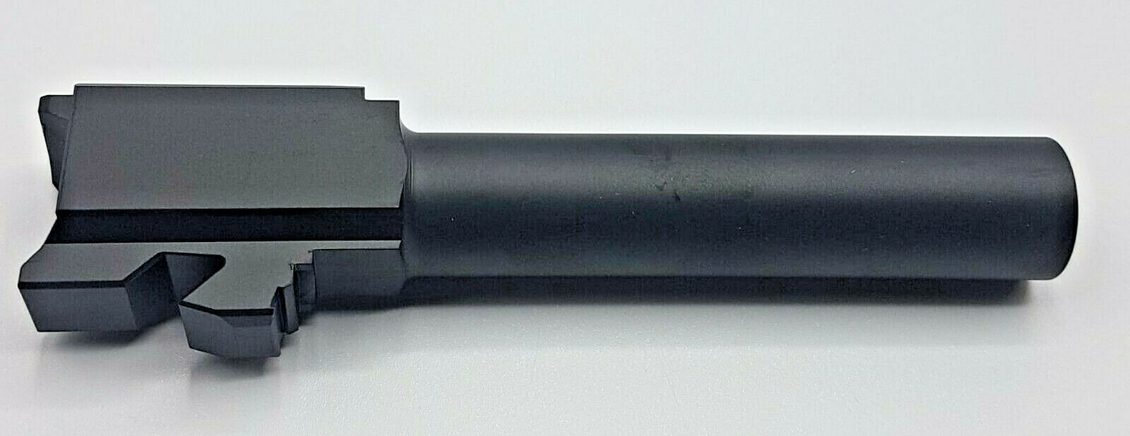 Glock 19 Barrel - G1-4 - Black Nitride - Flush & Crown Cut