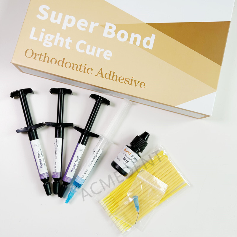 Dental Orthodontic Paste Adhesive Bonding light Curing Resin Big Kit