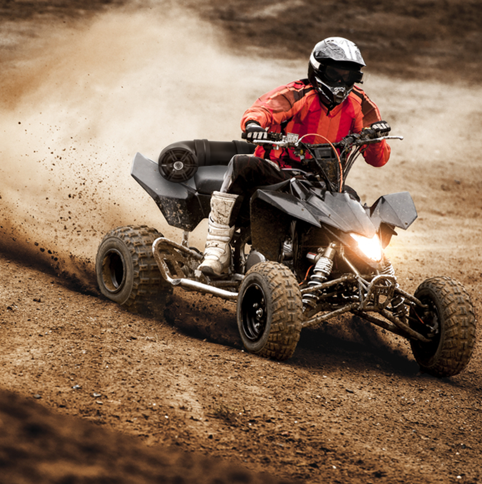 SOUNDSTORM BTB6 Bluetooth 6.5" 450W ATV/Marine Off Road Amplified Tube Speaker