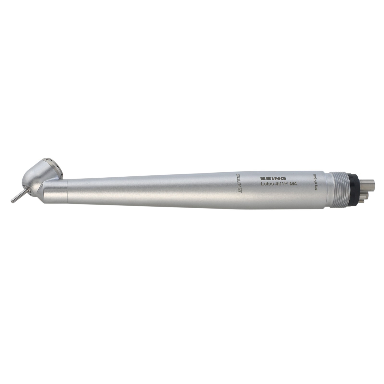 BEING Dental Surgical High Speed Handpiece 45 Degree Reverse Air 4 Hole LED NSK