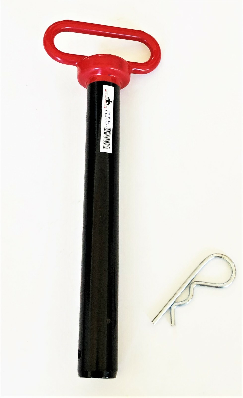 2 GOLIATH INDUSTRIAL RED 1-1/8" X 8-1/2" TRACTOR HITCH PINS WAGON TRAILER RHP118