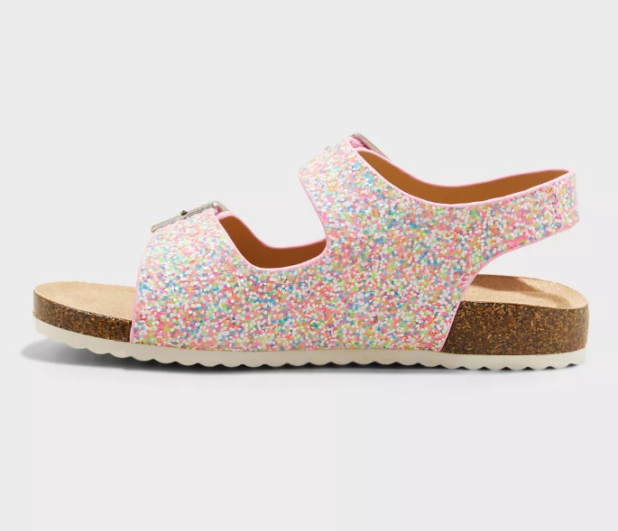 Toddler Reagan Footbed Sandals Multicolor - Cat & Jack - CHOOSE SIZE