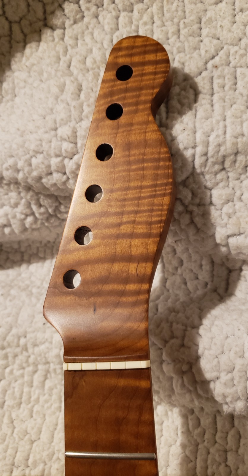 USA Roasted Flame maple NITRO neck. Killer head stock-Fits a TL body.# MNT-6
