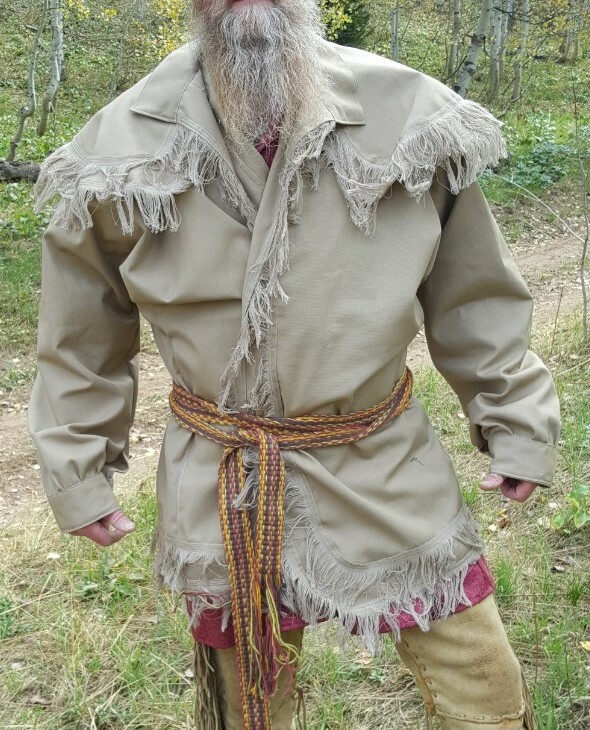 Woodsman Frock Coat/ jacket for fur trade re-enactments Size: 4XL